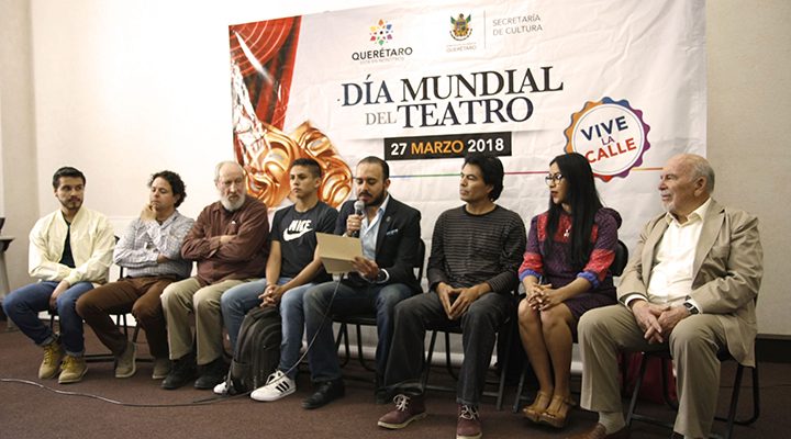 Celebrarán el Día Mundial de Teatro en Querétaro