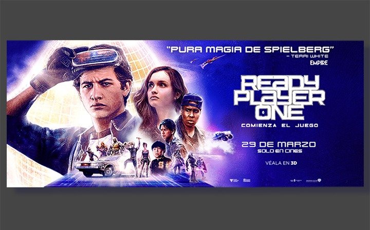 Ready Player One, una historia que sucede en 2045 con el mundo al borde del caos, donde la única salvación es el OASIS, un universo de realidad virtual