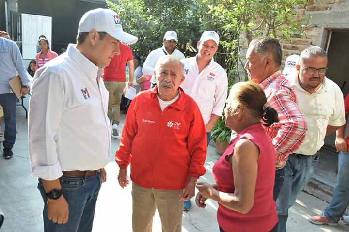 Ernesto Luque Hudson, se reunió con adultos mayores en la delegación Félix Osores, del municipio de Querétaro; donde aseveró que se enfocará en propuestas que sean viables y  den resultados para este sector de la población.