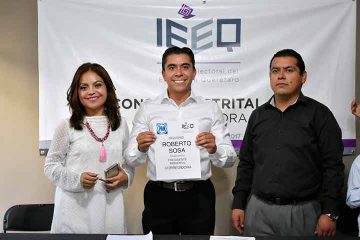 Registra Roberto Sosa su candidatura a la presidencia municipal de Corregidora