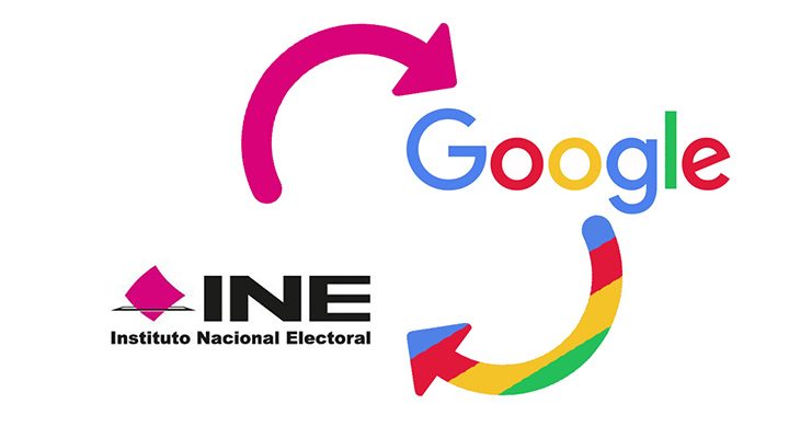 Colaboran INE y Google para mantener informada a la ciudadanía sobre elecciones