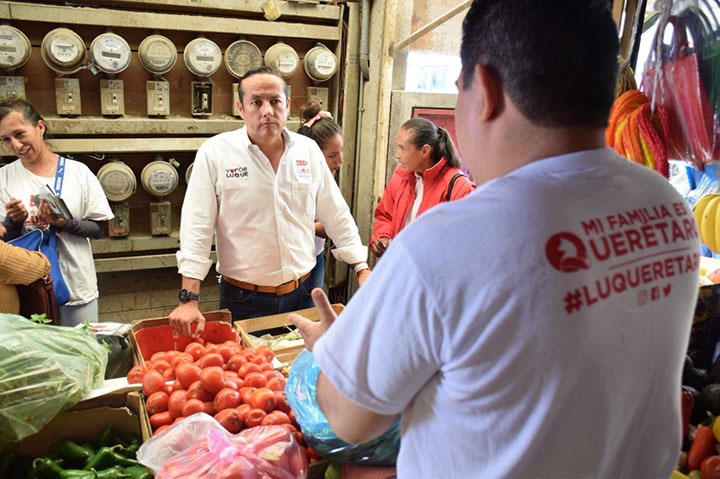 "Que siempre estén llenos los mercados, dignifiquemos los espacios", Ernesto Luque