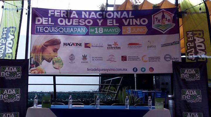 Este viernes inicia la Feria del Queso y Vino en Tequisquiapan