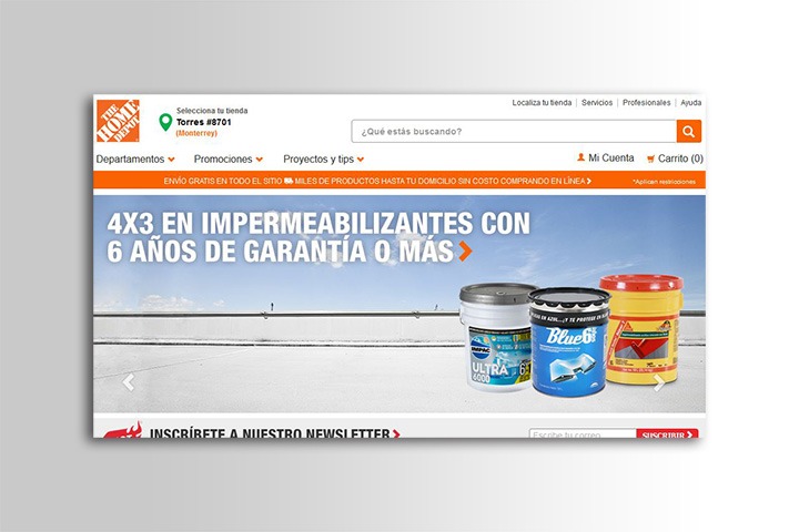 Crecen ventas de The Home Depot en México