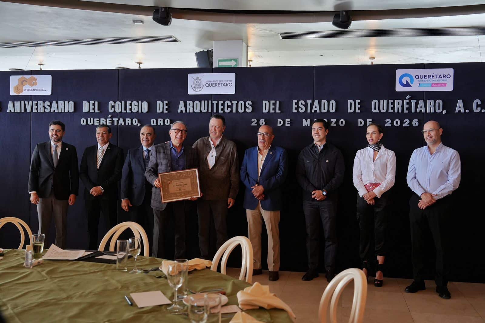 Rinde protesta nuevo Consejo Directivo del Colegio de Arquitectos de Querétaro