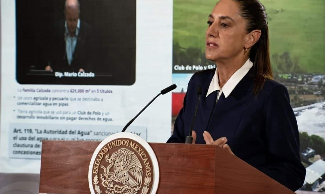 Usa priista Mario Calzada títulos de agua para club de polo: Sheinbaum