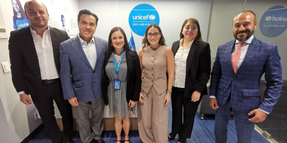 Presenta Luis Nava ante UNICEF el programa “Contigo y tu Bebé”