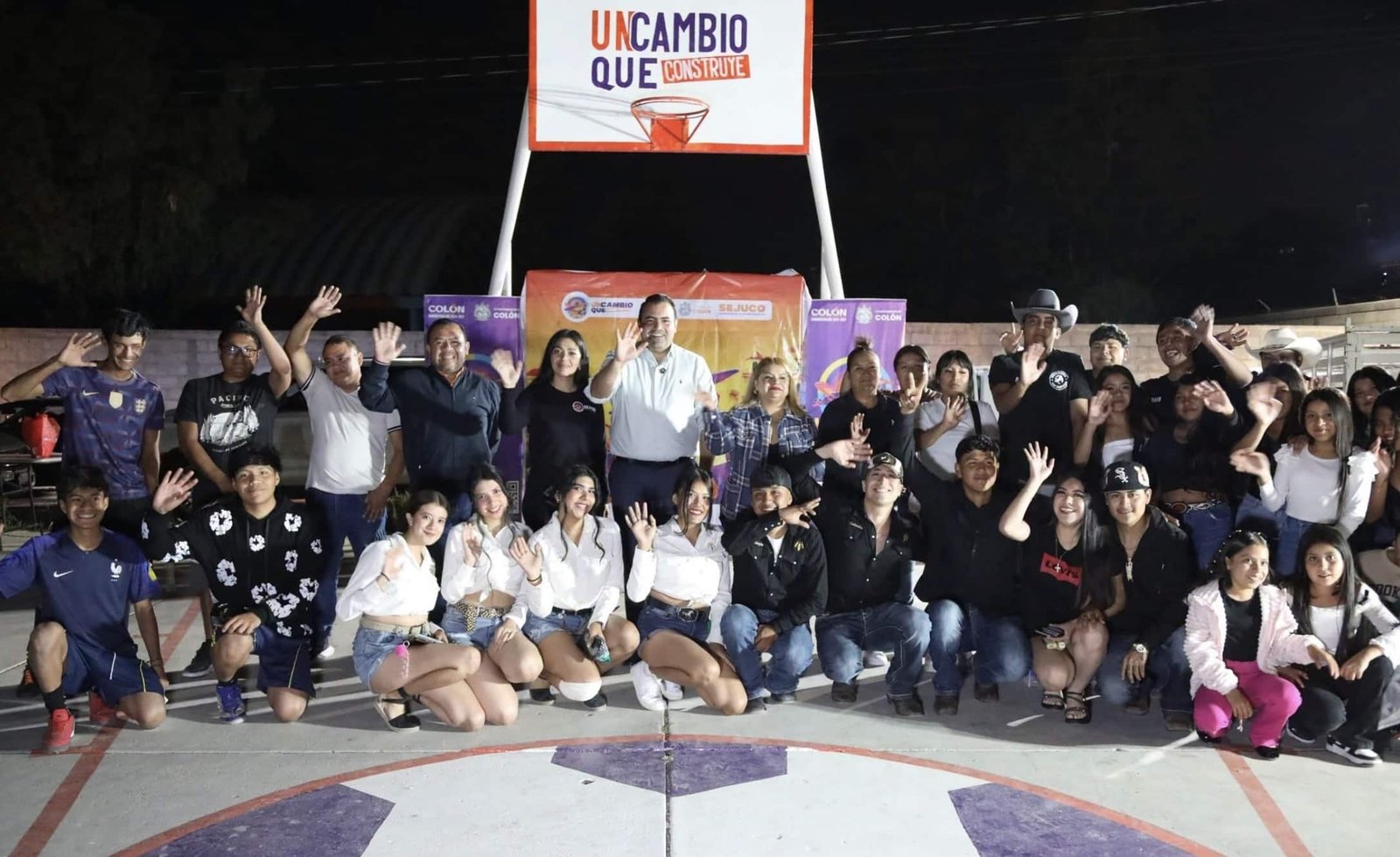 Gaspar Trueba impulsa baile y deporte entre jóvenes de Colón