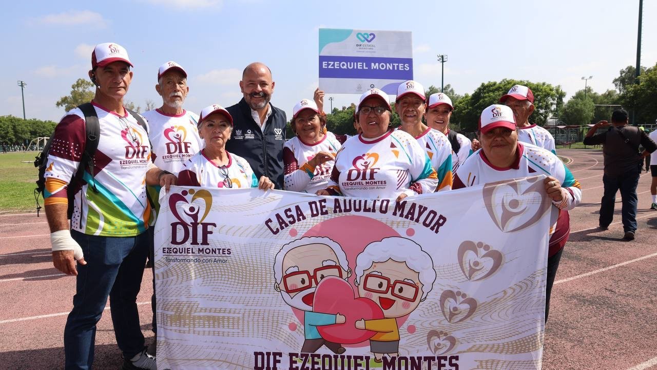 Los 18 municipios se unen en celebración deportiva para adultos mayores