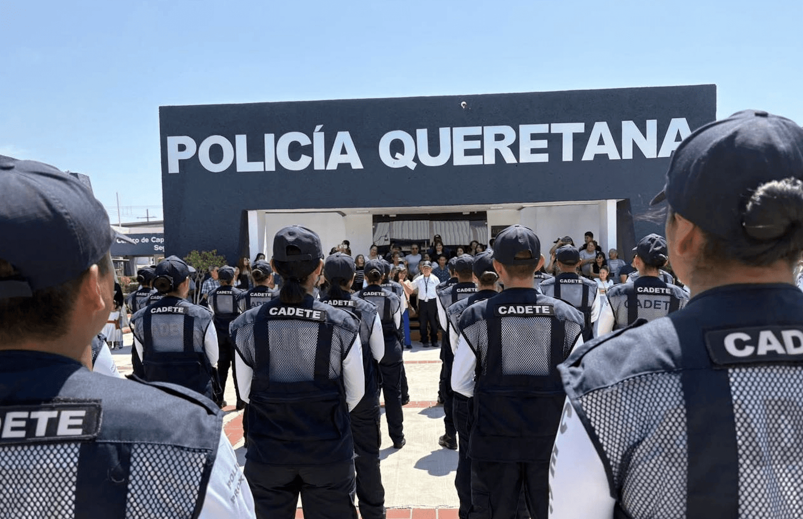 Estudiantes se acercan al modelo de profesionalización policial de Querétaro