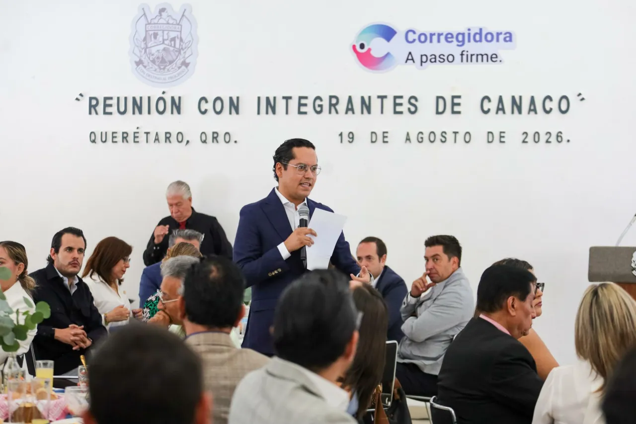 Se reúne Chepe Guerrero con CANACO Querétaro; plantea justicia especializada para adolescentes