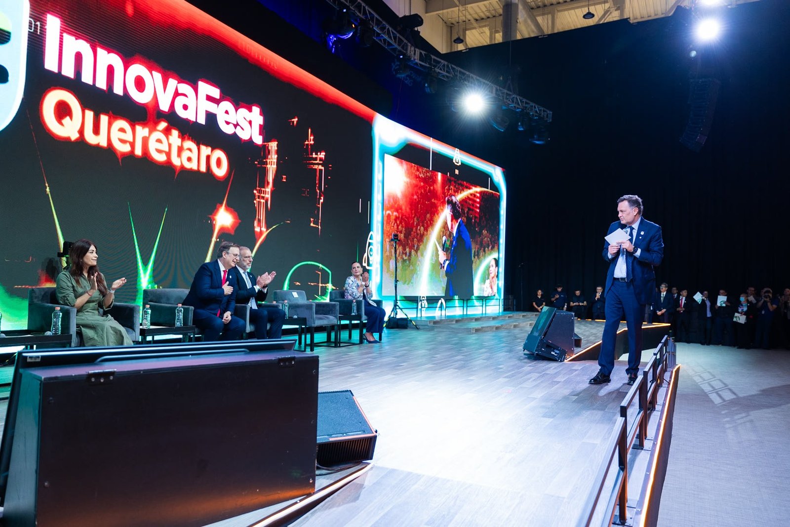 Mauricio Kuri encabeza inauguración del InnovaFest Querétaro