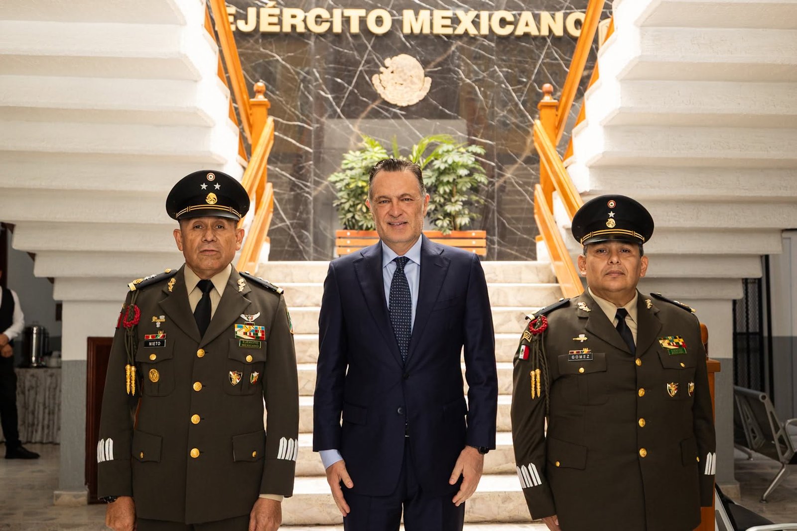 Aldo Raúl Gómez Quintero asume como comandante interino de la XVII Zona Militar