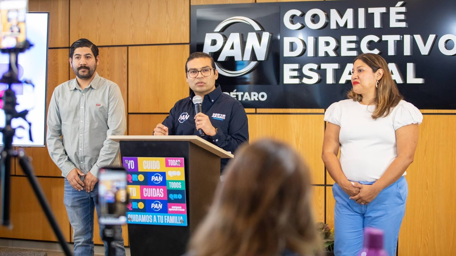 PAN Querétaro defiende un debate público libre y plural