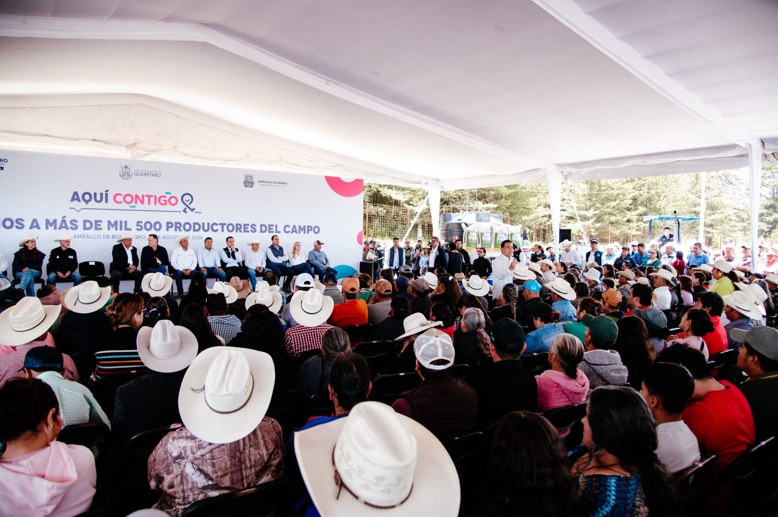 Gobierno estatal destina 24.4 MDP al campo queretano