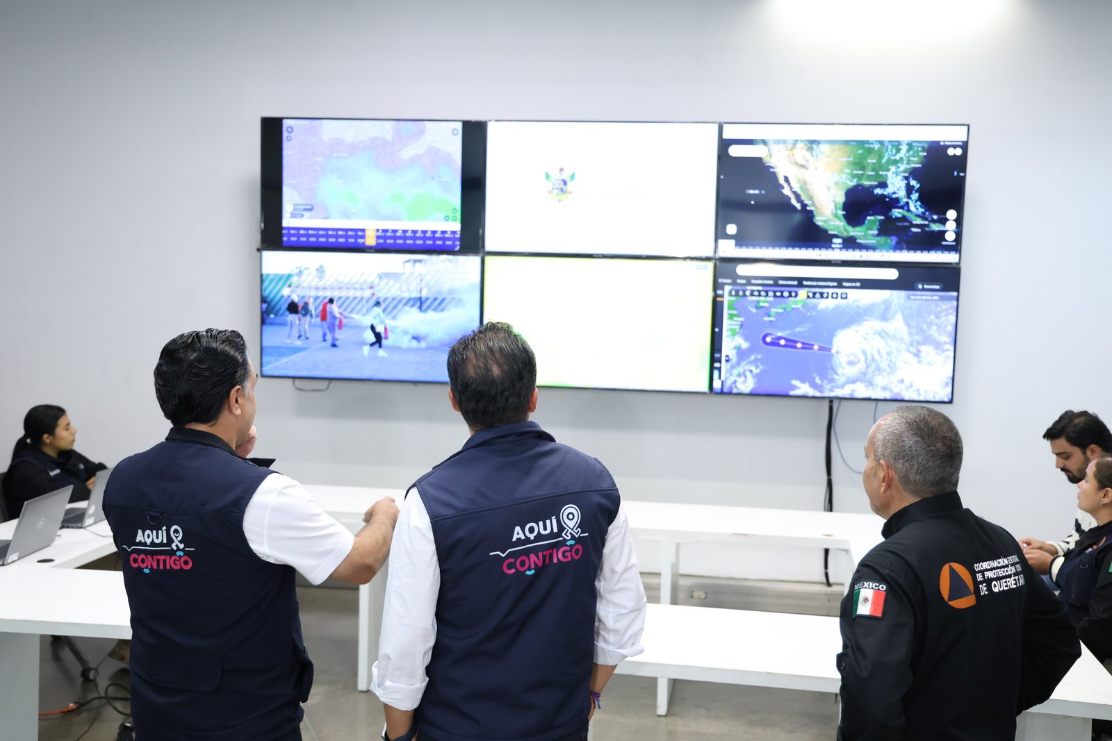 Dependencias estatales se preparan para responder ante contingencias por lluvias