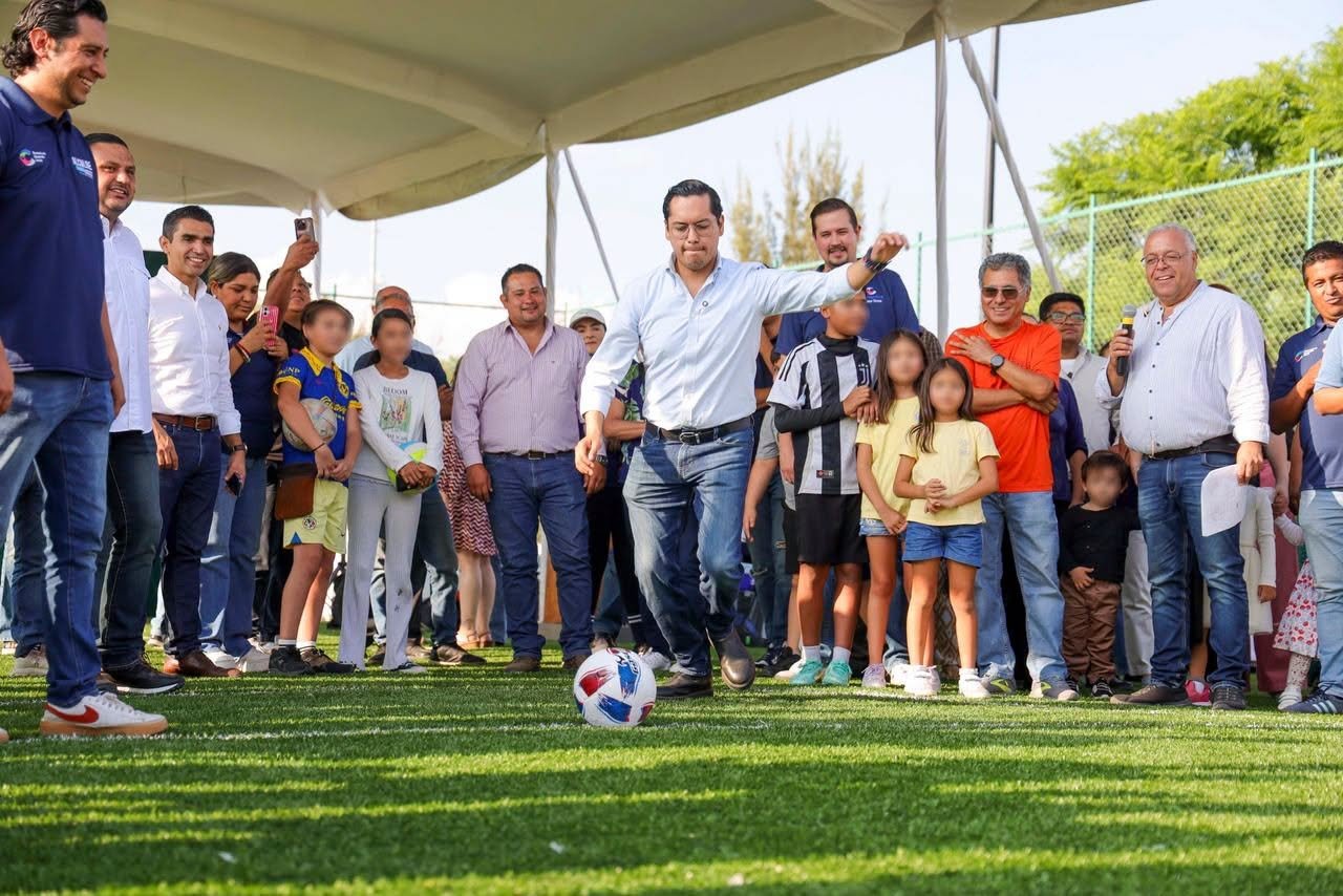Inauguración de cancha de fútbol 5 en Santa Fe forma parte de proyecto rumbo al Mundial 2026