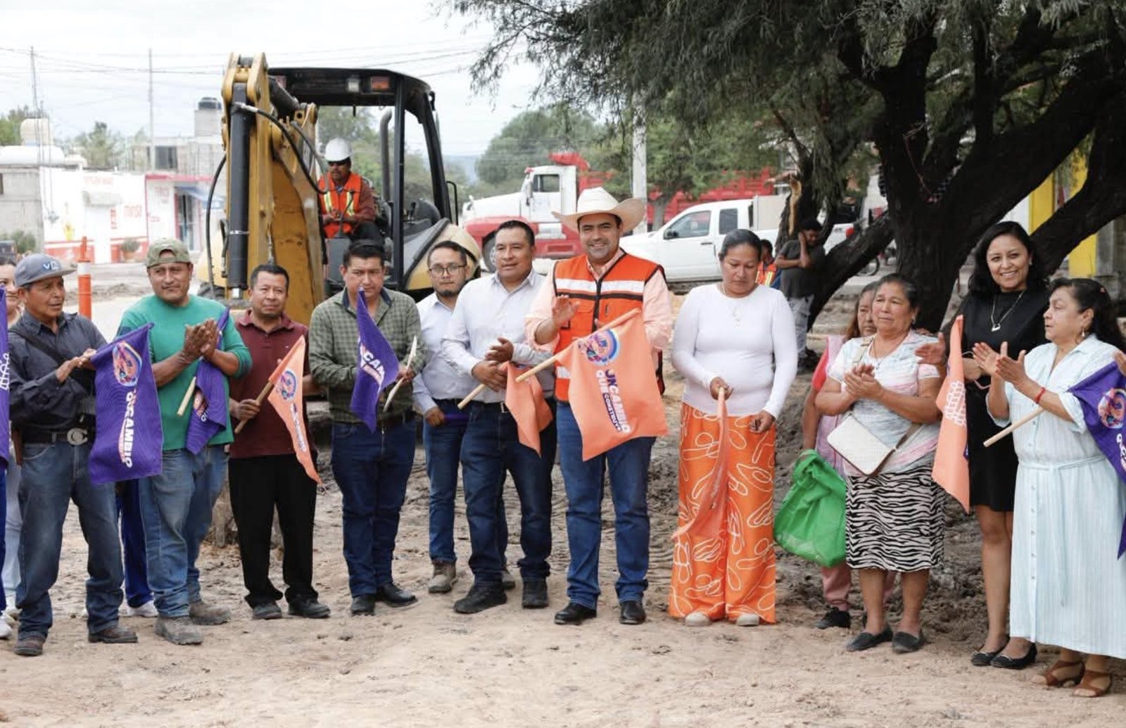 Gaspar Trueba convierte compromisos en obra para Santa Rosa Finca