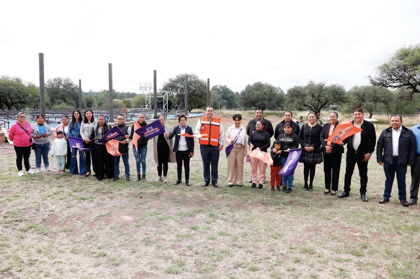 Primaria de El Cerrito tendrá cancha más digna con nuevo arco techo