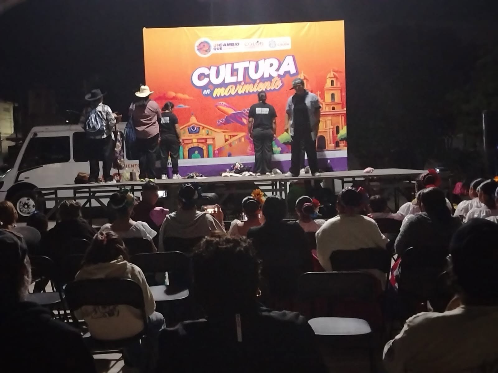 Colón lleva teatro y cultura a Santa Rosa de Lima