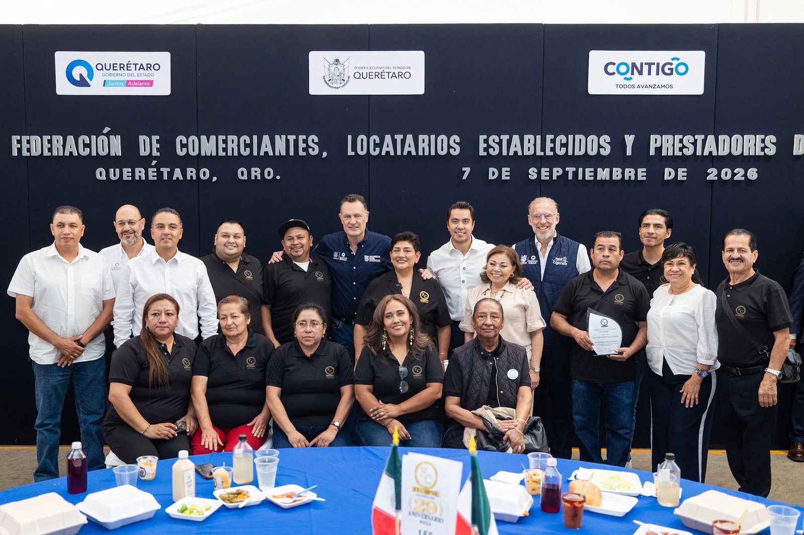 Reconoce Gobernador liderazgo y compromiso de FECOPSE por Querétaro