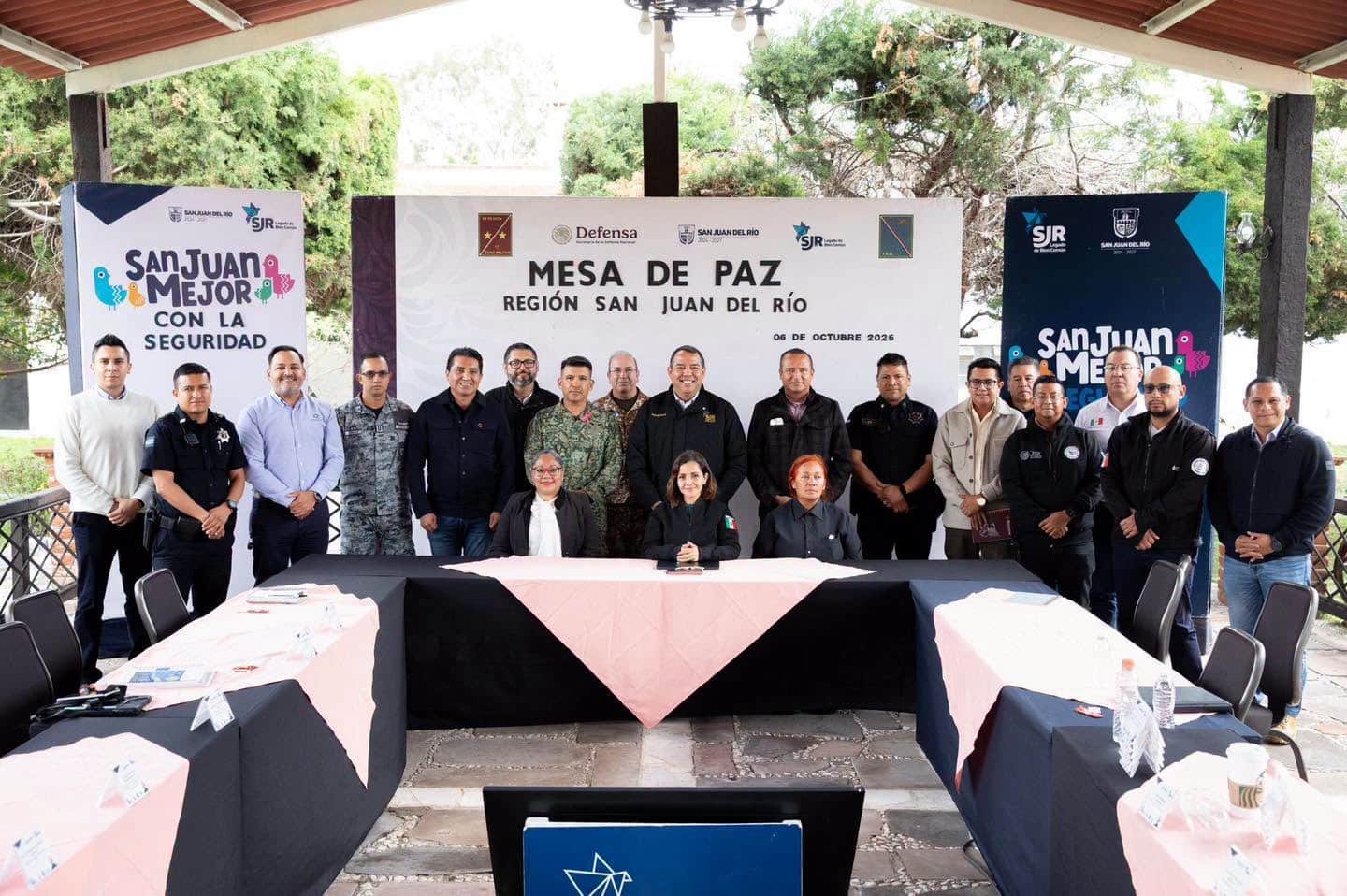 Roberto Cabrera fortalece coordinación regional en la Mesa para la Construcción de la Paz